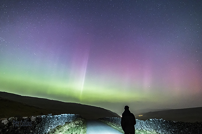 Aurora from Kingsdale, 17 March 2015