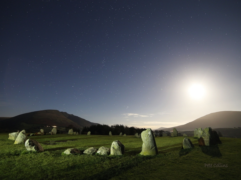 Full Moon, Castlerigg Stone Circle