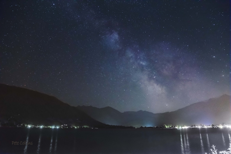 Milky Way, Zell am See, Austria
