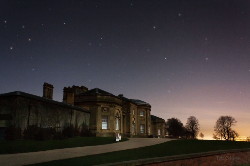 Moonlit Heaton Hall, Manchester