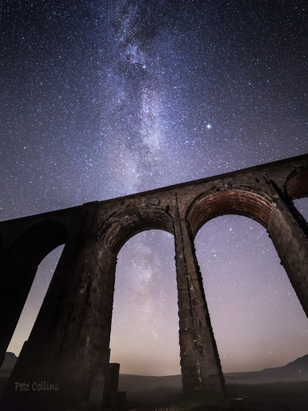 Ribblehead Viaduct and the Milky Way