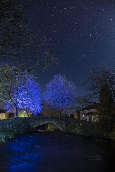 Starry night in Clapham