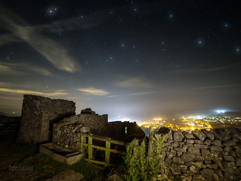 Starry night over Settle
