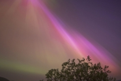 Aurora over Ingleborough 10th May 2024