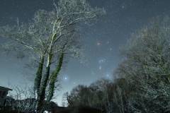 Orion and the Stars of Winter over the River Greta, Ingleton