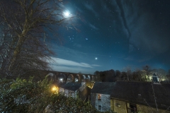 Venus and the viaduct, Ingleton