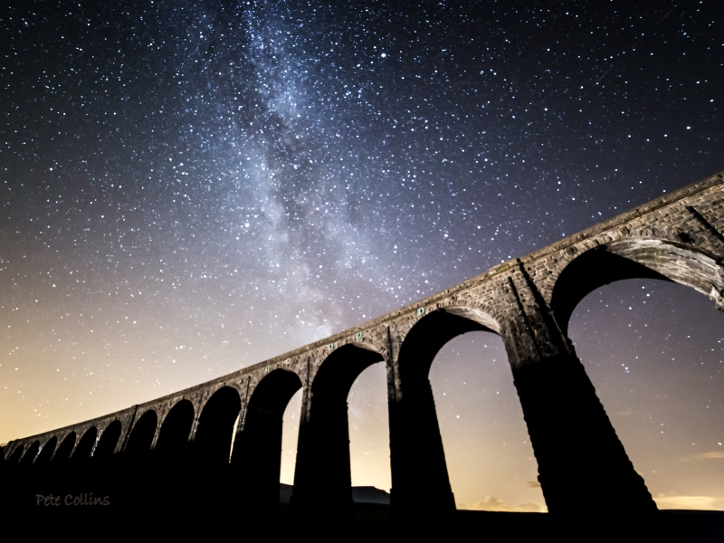 Milky Way over Ribblehead Viaduct