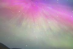 Auroral corona over Ingleborough 10th May 2024
