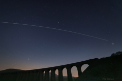 International Space Station over Ribblehead Viaduct (Tim Peake onboard)