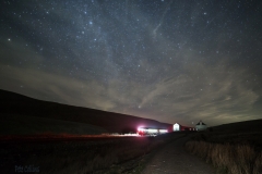 Late Train to the Stars - Blea Moor signal box on the Settle-Carlisle line