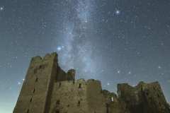 Milky Way over Bolton Castle